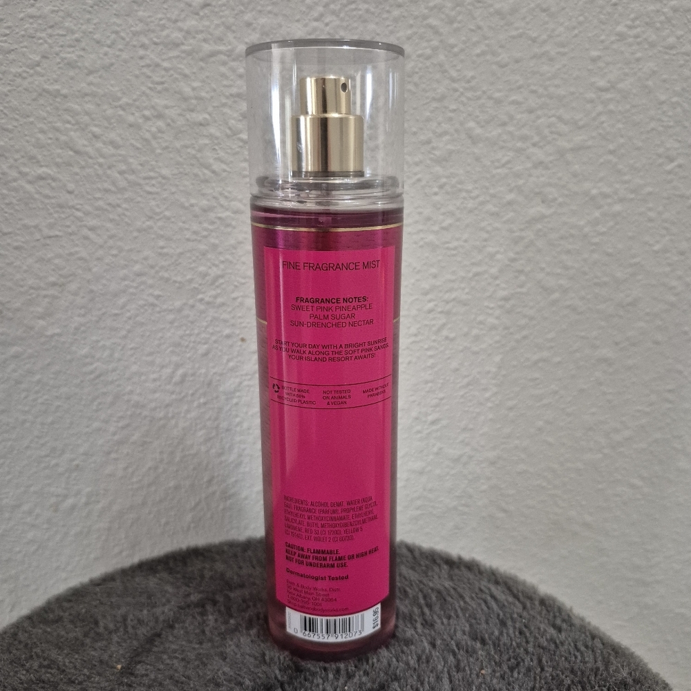 Bath & Body Works Pink Pineapple Sunrise Fine Mist Body Spray New - Picture 2 of 7